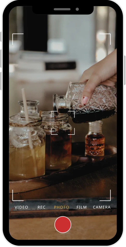 Smartphone screen recording showing high engagement and sales analytics for a UGC campaign
