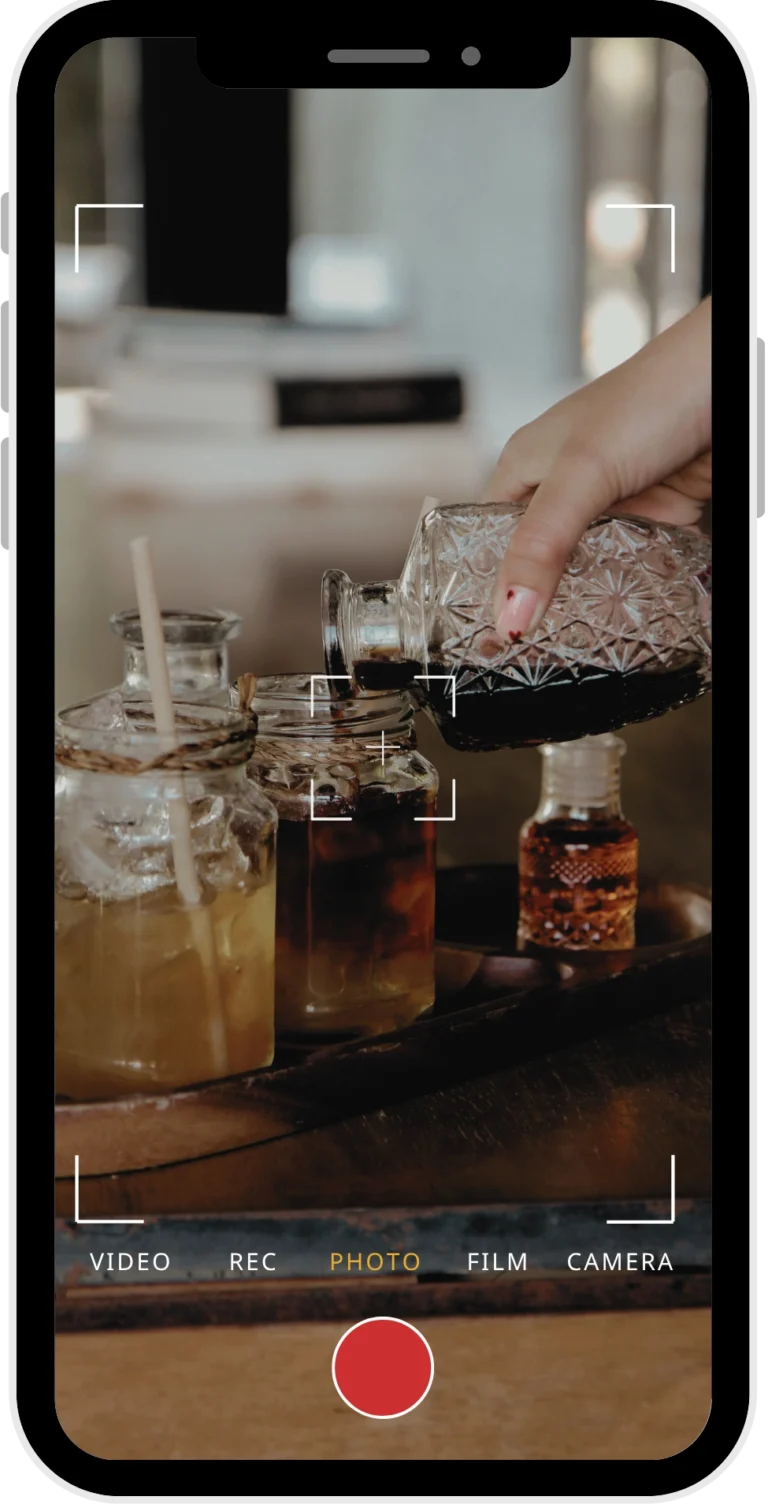 Smartphone screen recording showing high engagement and sales analytics for a UGC campaign
